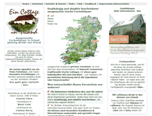 Tablet Screenshot of cottage-irland.de